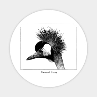 Crowned Crane Magnet